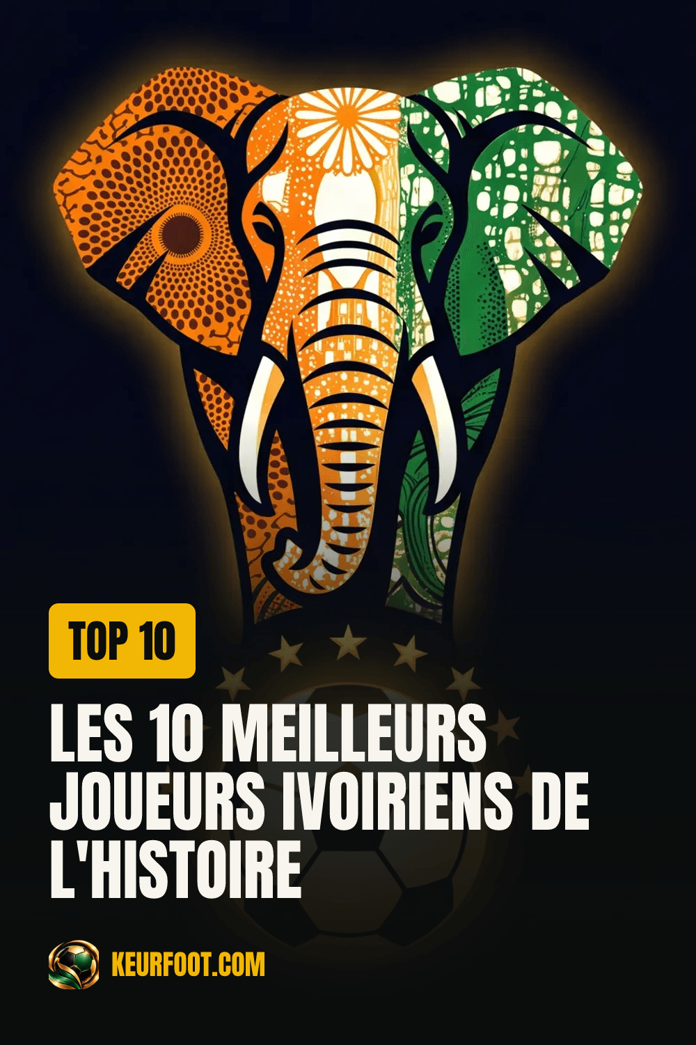 Épingle Pinterest : Les 10 meilleurs joueurs ivoiriens de l'histoire